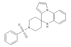 1'-besylspiro[5H-pyrrolo[1,2-a]quinoxaline-4,4'-piperidine]