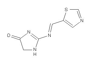 2-(thiazol-5-ylmethyleneamino)-2-imidazolin-4-one