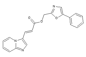 Image of 3-imidazo[1,2-a]pyridin-3-ylacrylic Acid (5-phenyloxazol-2-yl)methyl Ester