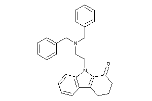 9-[2-(dibenzylamino)ethyl]-3,4-dihydro-2H-carbazol-1-one