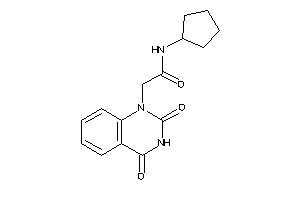 N-cyclopentyl-2-(2,4-diketoquinazolin-1-yl)acetamide