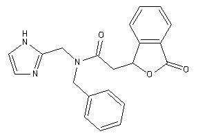 N-benzyl-N-(1H-imidazol-2-ylmethyl)-2-phthalidyl-acetamide