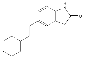 Image of 5-(2-cyclohexylethyl)oxindole