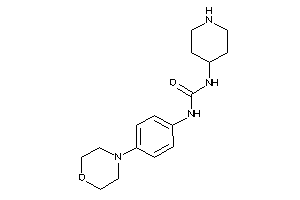 1-(4-morpholinophenyl)-3-(4-piperidyl)urea