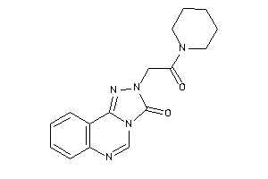 Image of 2-(2-keto-2-piperidino-ethyl)-[1,2,4]triazolo[4,3-c]quinazolin-3-one