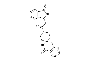 Image of 1'-[2-(3-ketoisoindolin-1-yl)acetyl]spiro[1,3-dihydropyrido[2,3-d]pyrimidine-2,4'-piperidine]-4-one