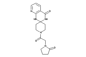 Image of 1'-[2-(2-ketopyrrolidino)acetyl]spiro[1,3-dihydropyrido[2,3-d]pyrimidine-2,4'-piperidine]-4-one