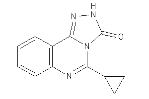 5-cyclopropyl-2H-[1,2,4]triazolo[4,3-c]quinazolin-3-one