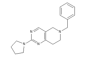 6-benzyl-2-pyrrolidino-7,8-dihydro-5H-pyrido[4,3-d]pyrimidine
