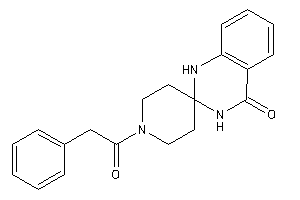1'-(2-phenylacetyl)spiro[1,3-dihydroquinazoline-2,4'-piperidine]-4-one