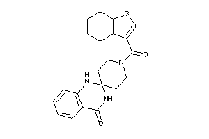 1'-(4,5,6,7-tetrahydrobenzothiophene-3-carbonyl)spiro[1,3-dihydroquinazoline-2,4'-piperidine]-4-one