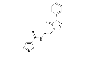 N-[2-(5-keto-4-phenyl-tetrazol-1-yl)ethyl]thiadiazole-5-carboxamide
