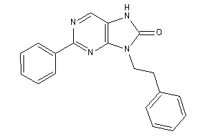 9-phenethyl-2-phenyl-7H-purin-8-one