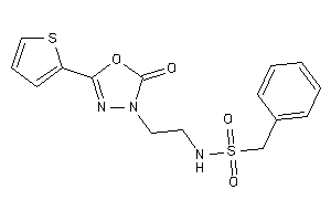 N-[2-[2-keto-5-(2-thienyl)-1,3,4-oxadiazol-3-yl]ethyl]-1-phenyl-methanesulfonamide