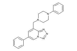 6-phenyl-8-[(4-phenylpiperazino)methyl]tetrazolo[1,5-a]pyridine