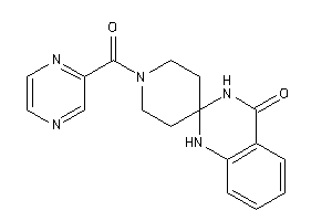 1'-pyrazinoylspiro[1,3-dihydroquinazoline-2,4'-piperidine]-4-one