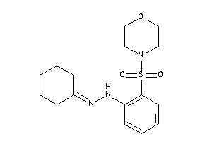 (cyclohexylideneamino)-(2-morpholinosulfonylphenyl)amine