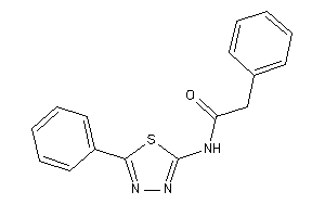 2-phenyl-N-(5-phenyl-1,3,4-thiadiazol-2-yl)acetamide