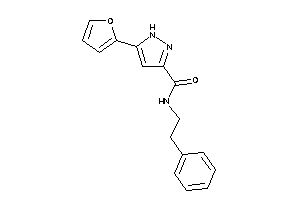 5-(2-furyl)-N-phenethyl-1H-pyrazole-3-carboxamide