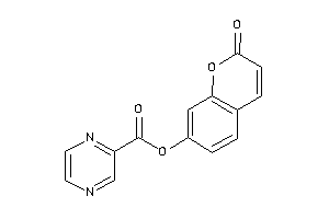 Pyrazin (2-ketochromen-7-yl) Ester