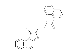 N-[2-(1-keto-[1,2,4]triazolo[4,3-a]quinolin-2-yl)ethyl]quinoxaline-5-carboxamide