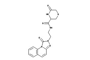 5-keto-N-[2-(1-keto-[1,2,4]triazolo[4,3-a]quinolin-2-yl)ethyl]thiomorpholine-3-carboxamide