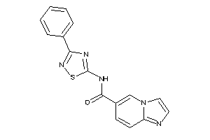 Image of N-(3-phenyl-1,2,4-thiadiazol-5-yl)imidazo[1,2-a]pyridine-6-carboxamide