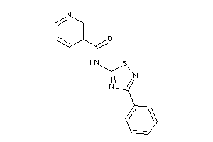 N-(3-phenyl-1,2,4-thiadiazol-5-yl)nicotinamide