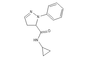 N-cyclopropyl-2-phenyl-2-pyrazoline-3-carboxamide