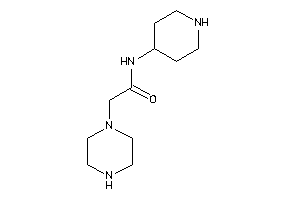 2-piperazino-N-(4-piperidyl)acetamide