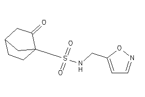 N-(isoxazol-5-ylmethyl)-1-(2-ketonorbornan-1-yl)methanesulfonamide