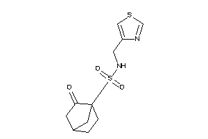 1-(2-ketonorbornan-1-yl)-N-(thiazol-4-ylmethyl)methanesulfonamide