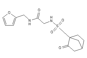 N-(2-furfuryl)-2-[(2-ketonorbornan-1-yl)methylsulfonylamino]acetamide
