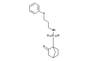 1-(2-ketonorbornan-1-yl)-N-(3-phenoxypropyl)methanesulfonamide