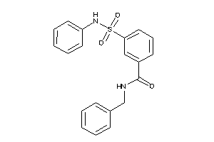 N-benzyl-3-(phenylsulfamoyl)benzamide