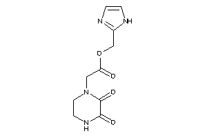 2-(2,3-diketopiperazino)acetic Acid 1H-imidazol-2-ylmethyl Ester
