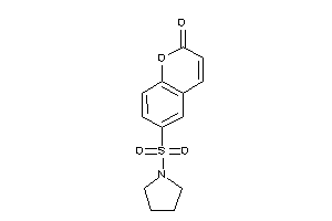 6-pyrrolidinosulfonylcoumarin