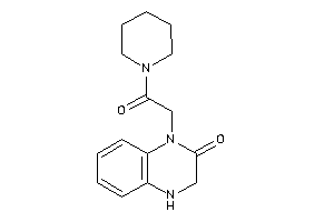 Image of 1-(2-keto-2-piperidino-ethyl)-3,4-dihydroquinoxalin-2-one