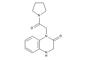 1-(2-keto-2-pyrrolidino-ethyl)-3,4-dihydroquinoxalin-2-one
