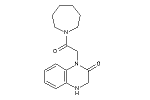 1-[2-(azepan-1-yl)-2-keto-ethyl]-3,4-dihydroquinoxalin-2-one