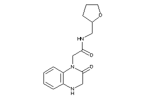 2-(2-keto-3,4-dihydroquinoxalin-1-yl)-N-(tetrahydrofurfuryl)acetamide