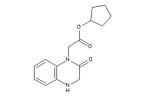 Image of 2-(2-keto-3,4-dihydroquinoxalin-1-yl)acetic Acid Cyclopentyl Ester