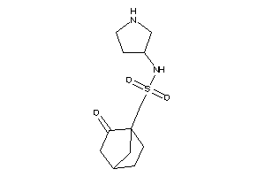Image of 1-(2-ketonorbornan-1-yl)-N-pyrrolidin-3-yl-methanesulfonamide