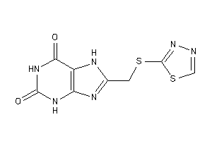 8-[(1,3,4-thiadiazol-2-ylthio)methyl]-7H-xanthine