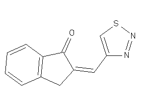 2-(thiadiazol-4-ylmethylene)indan-1-one