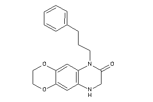 Image of 9-(3-phenylpropyl)-2,3,6,7-tetrahydro-[1,4]dioxino[2,3-g]quinoxalin-8-one