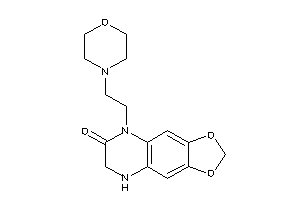 8-(2-morpholinoethyl)-5,6-dihydro-[1,3]dioxolo[4,5-g]quinoxalin-7-one