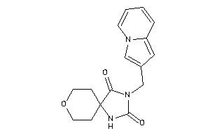 3-(indolizin-2-ylmethyl)-8-oxa-1,3-diazaspiro[4.5]decane-2,4-quinone