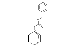 2-(4-aza-1-azoniabicyclo[2.2.2]octan-1-yl)-N-benzyl-acetamide