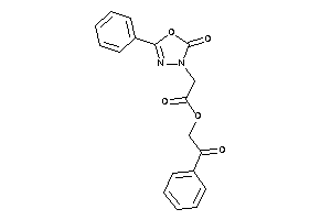 2-(2-keto-5-phenyl-1,3,4-oxadiazol-3-yl)acetic Acid Phenacyl Ester